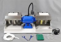 8" 110V 50Hz Lapidary Cabochon Cabbing Grinder – 3/4HP Adjustable Drip Water System for Gemstone & Stone Polishing