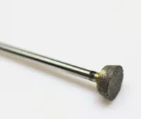 3mm Shank Sintered Diamond Tapered Inverted Cone Carving Burs for Lapidary, Jewelry & Engraving