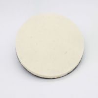6" Felt Polishing Pad with Magnetic Backing – Glass & Stone