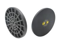 6"x1/2" Plastic Master Lap – Precision Base for Lapidary Polishing and Calibration